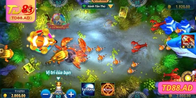 Fishing War TD88 Trò Chơi Bắn Cá Hấp Dẫn Và Đẳng Cấp 1 Giới thiệu về bắn cá Fishing War TD88 hấp dẫn